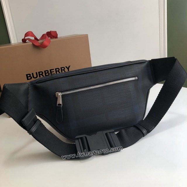 Burberry專門店新款男士腰包 巴寶莉London格紋腰包胸包挎包 yxb1460
